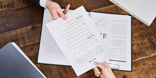 必要書類の提出